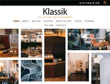 Tablet Screenshot of klassikdesign.com